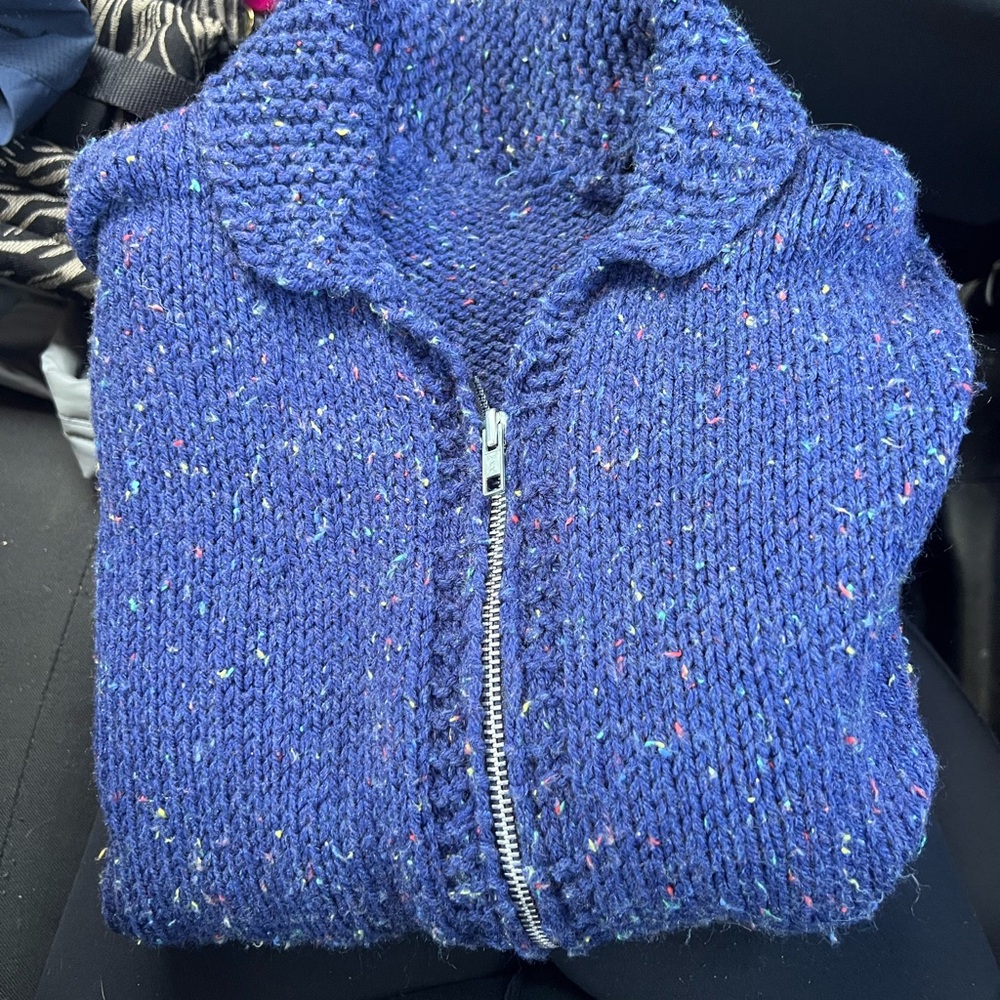 Christy Dawn inspired zip up sweater